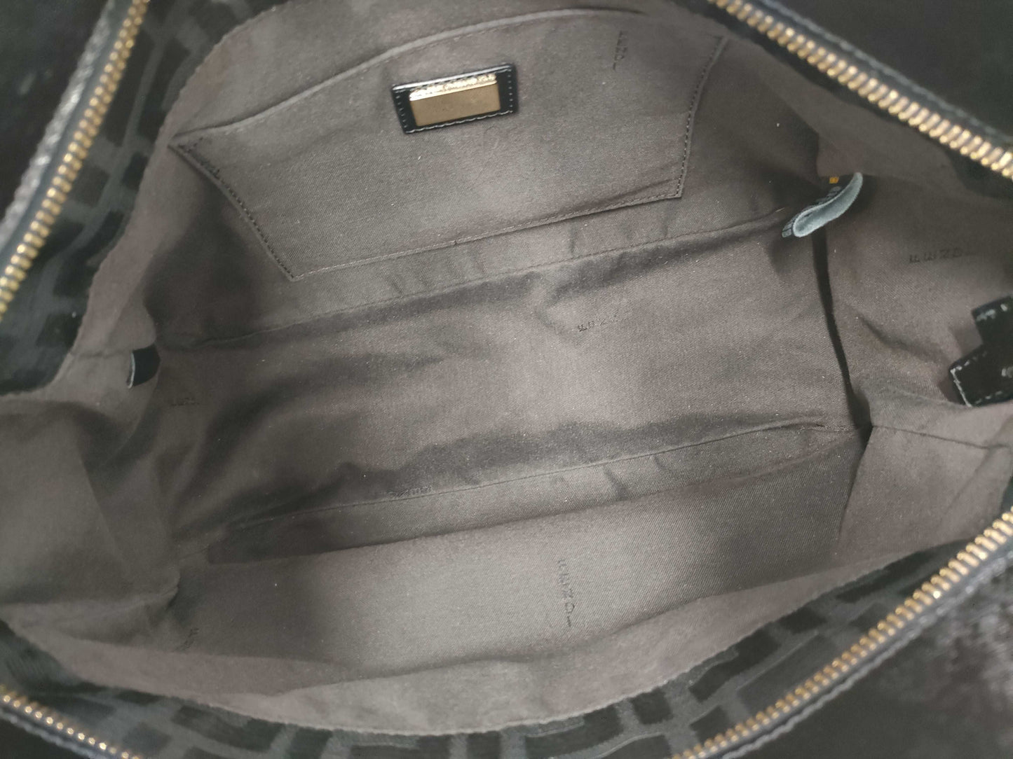 FENDI Zucchino Handbag Handbag