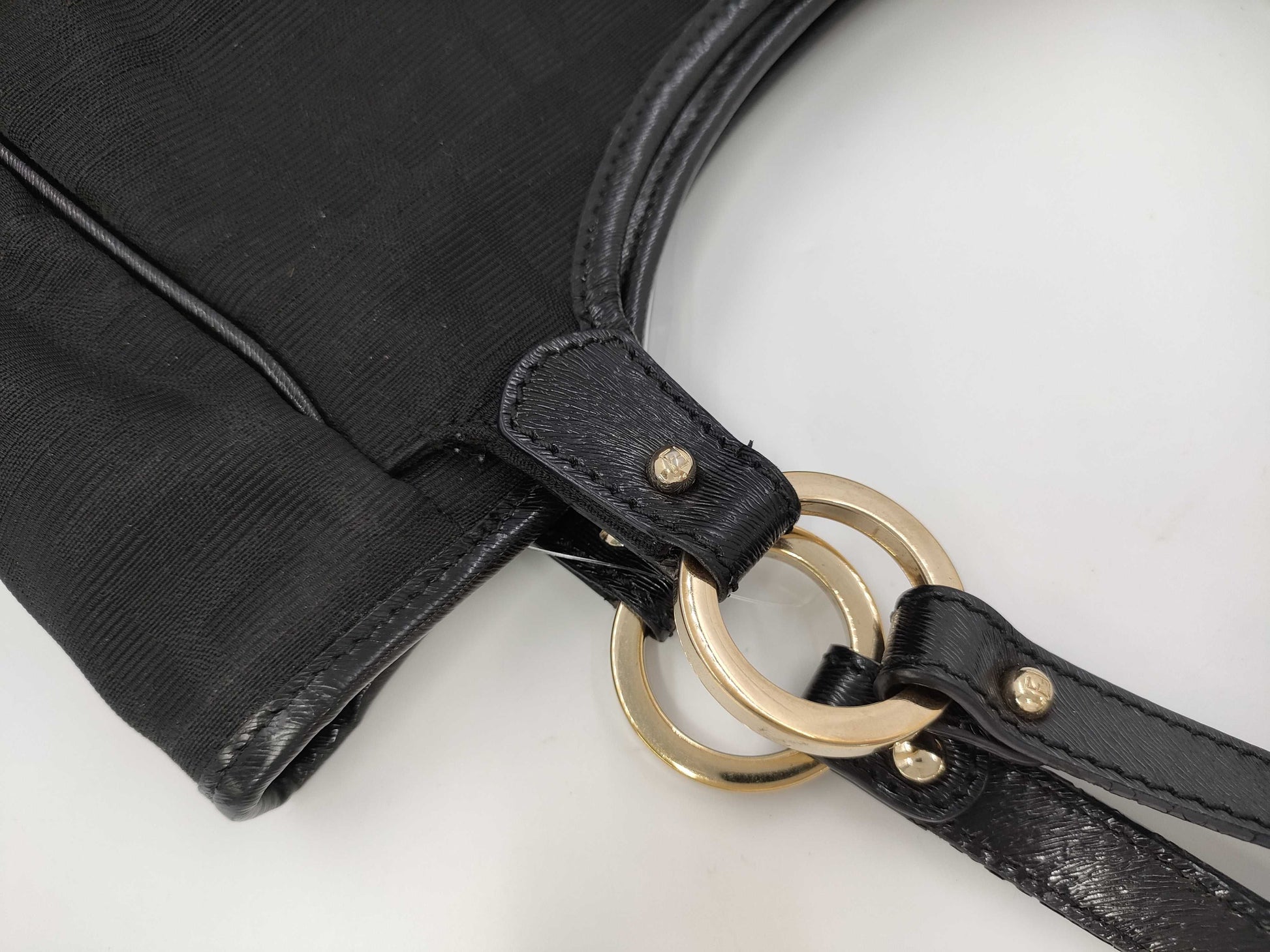 FENDI Zucchino Handbag Handbag