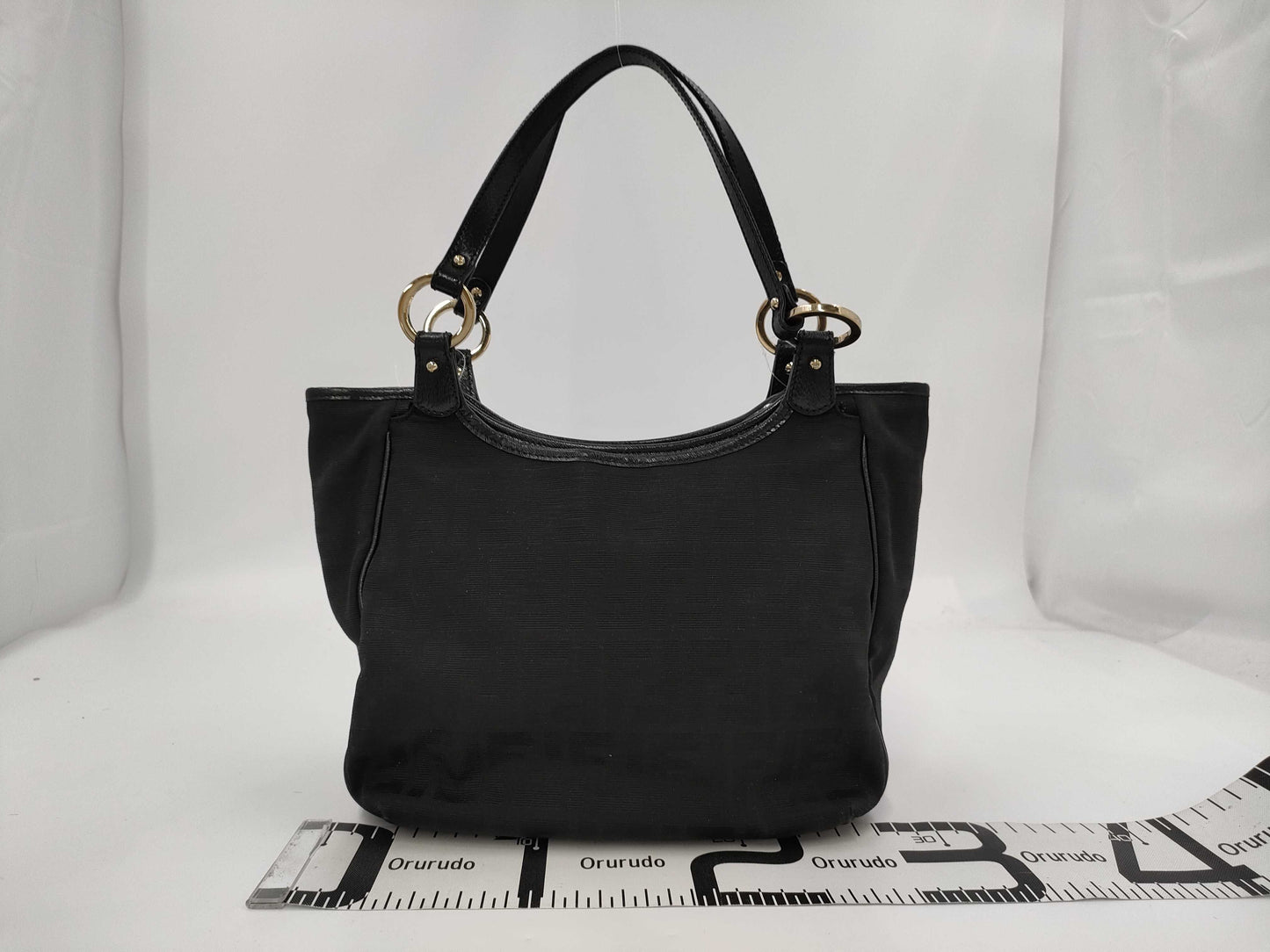 FENDI Zucchino Handbag Handbag