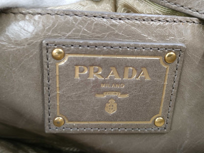PRADA Vitello Handbag Handbag