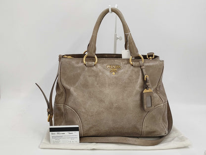 PRADA Vitello Handbag Handbag