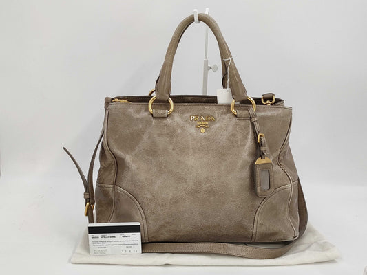 PRADA Vitello Handbag Handbag