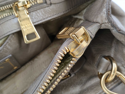 PRADA Vitello Handbag Handbag