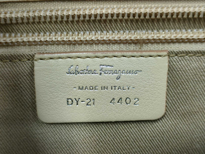 Salvatore Ferragamo Gancini hardware handbag