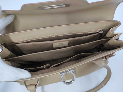 Salvatore Ferragamo Gancini hardware handbag