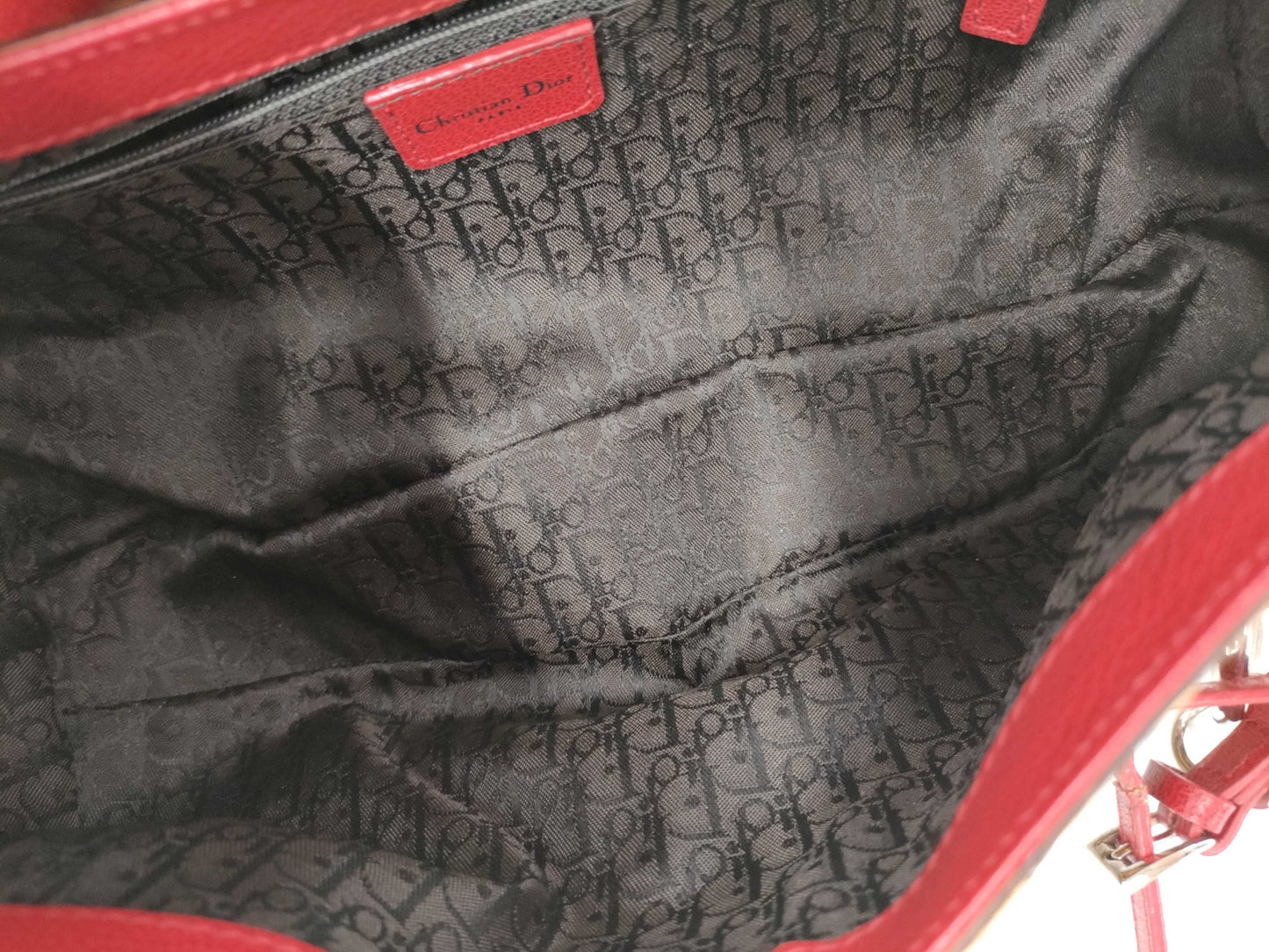 Dior Leopard Print Harako Handbag Handbag