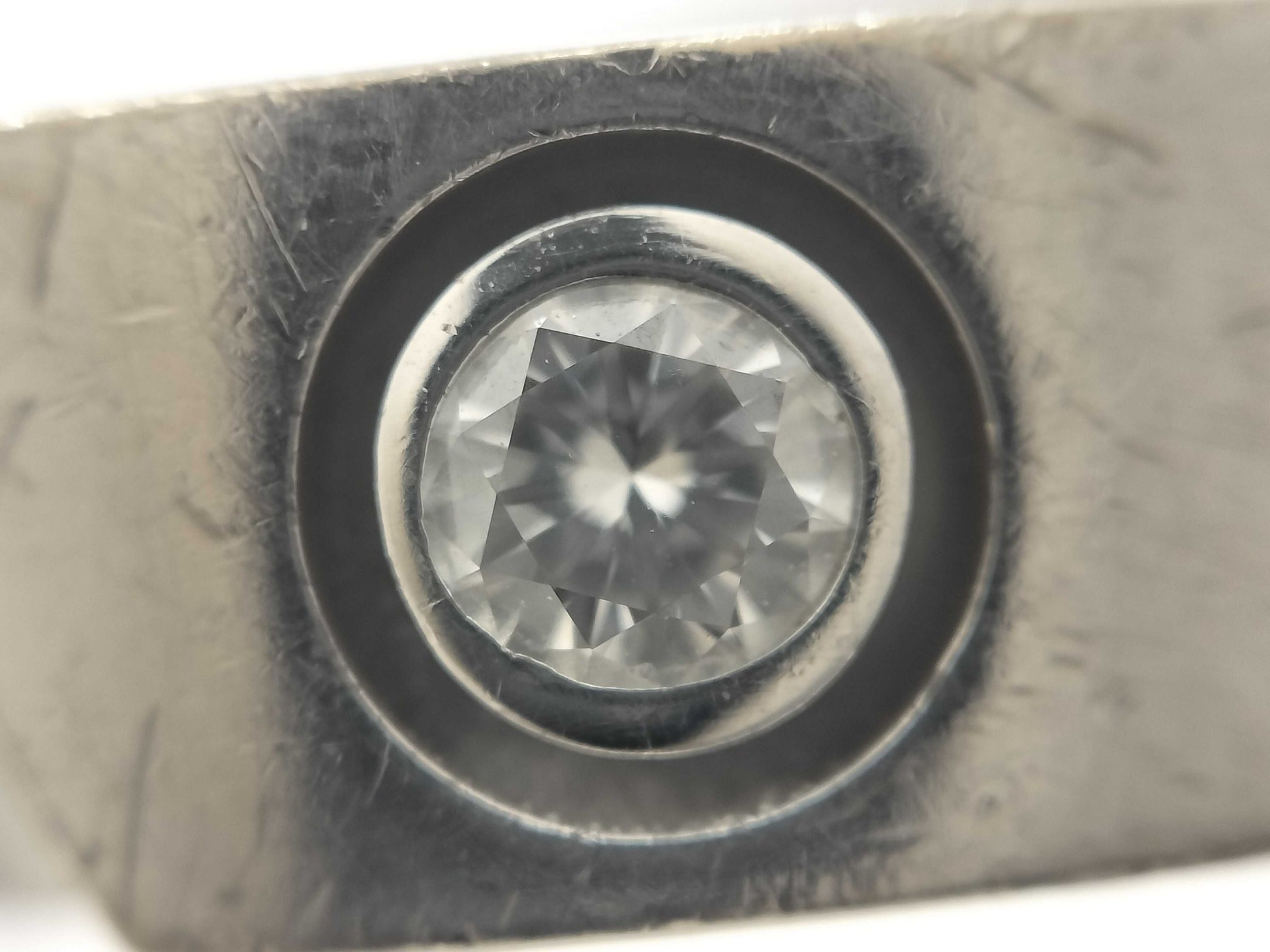 Cartier Anniversary #51 1PD WG 750 12.5g Ring 
