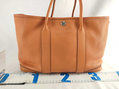 HERMES Garden Party TPM Negonda Orange Medium Handbag