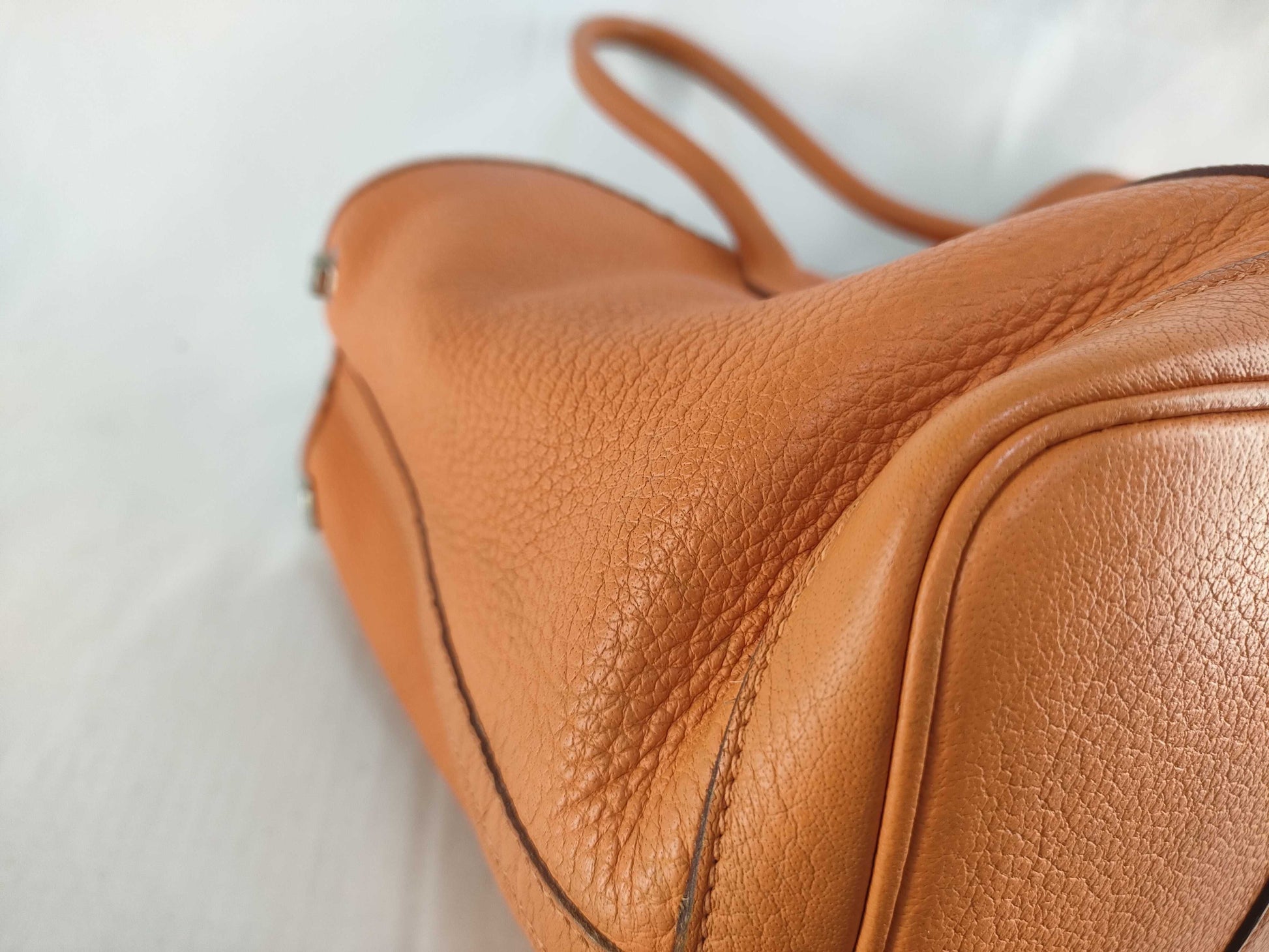 HERMES Garden Party TPM Negonda Orange Medium Handbag