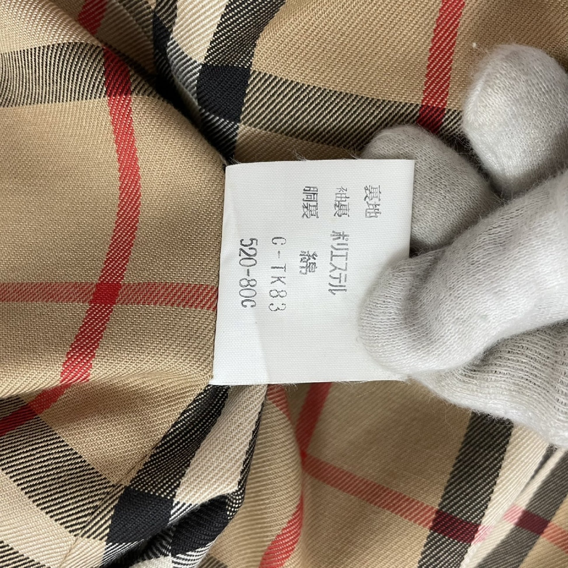 BURBERRY Jacket M C-TK83 Jacket