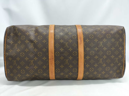 LOUIS VUITTON Monogram Keepall 55 Boston Bag