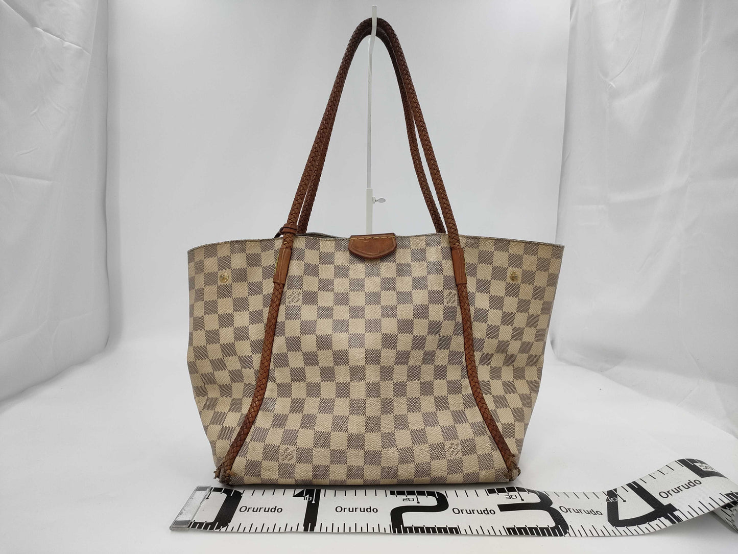 LOUIS VUITTON Damier Azur Propriano Tote Bag N44027/TJ3107