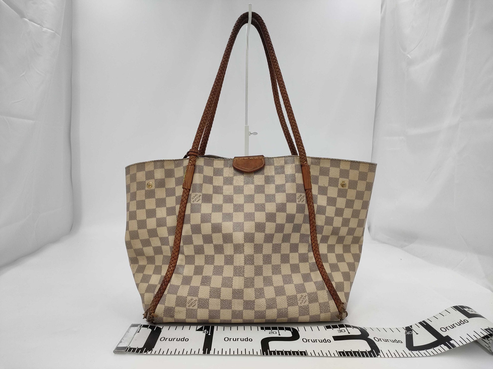 LOUIS VUITTON Damier Azur Propriano Tote Bag N44027/TJ3107