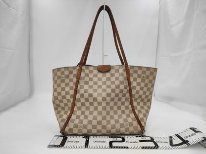 LOUIS VUITTON Damier Azur Propriano Tote Bag N44027/TJ3107