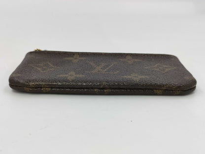 LOUIS VUITTON Monogram Pochette Cle M62650/CA0060 Coin Case