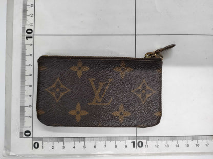LOUIS VUITTON Monogram Pochette Cle M62650/CA0060 Coin Case