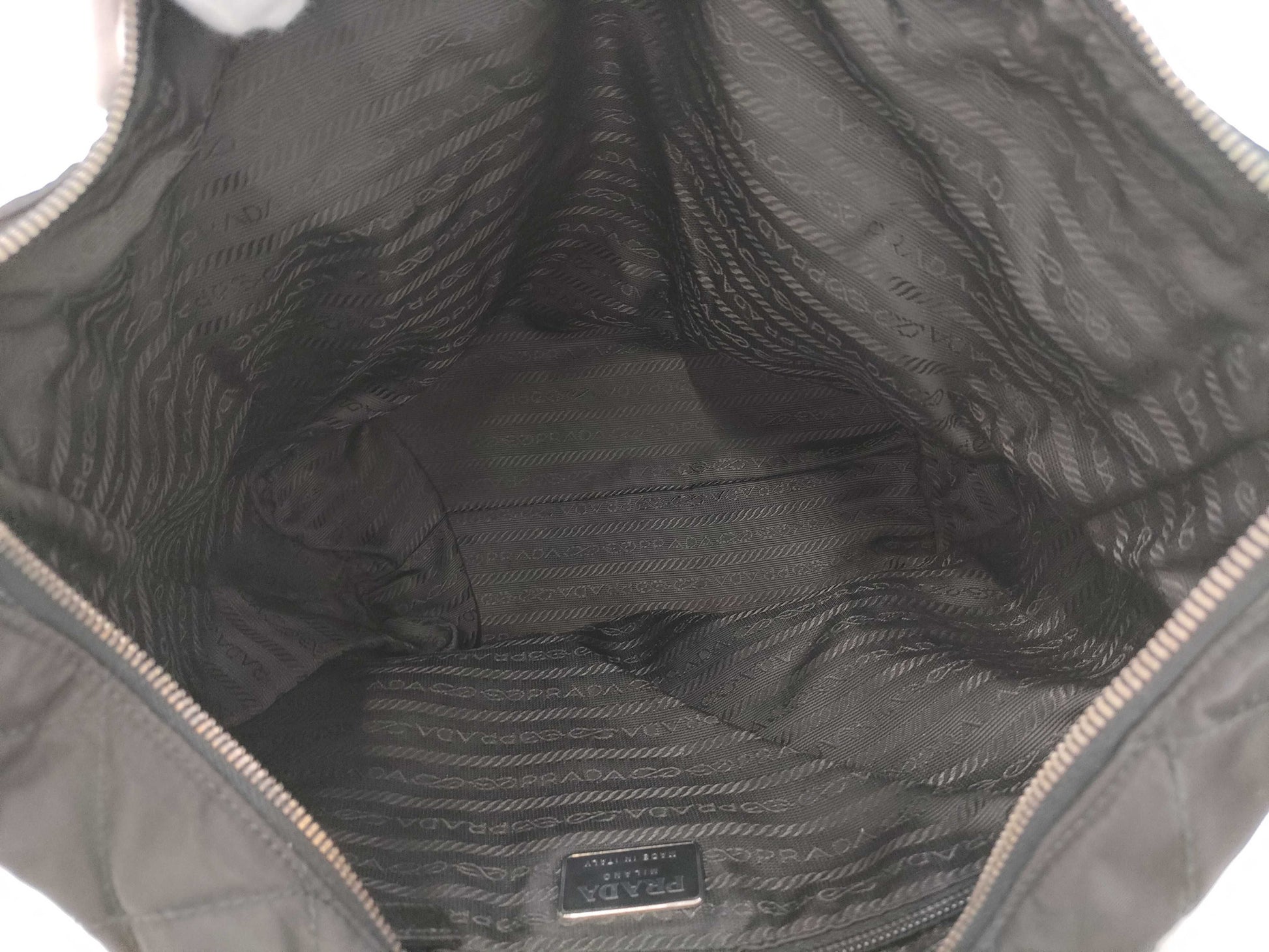 PRADA Quilted Taste Nylon Black Tote Bag