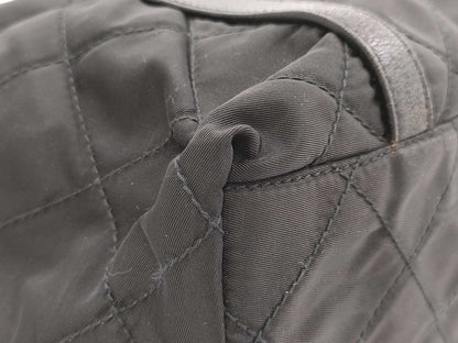 PRADA Quilted Taste Nylon Black Tote Bag