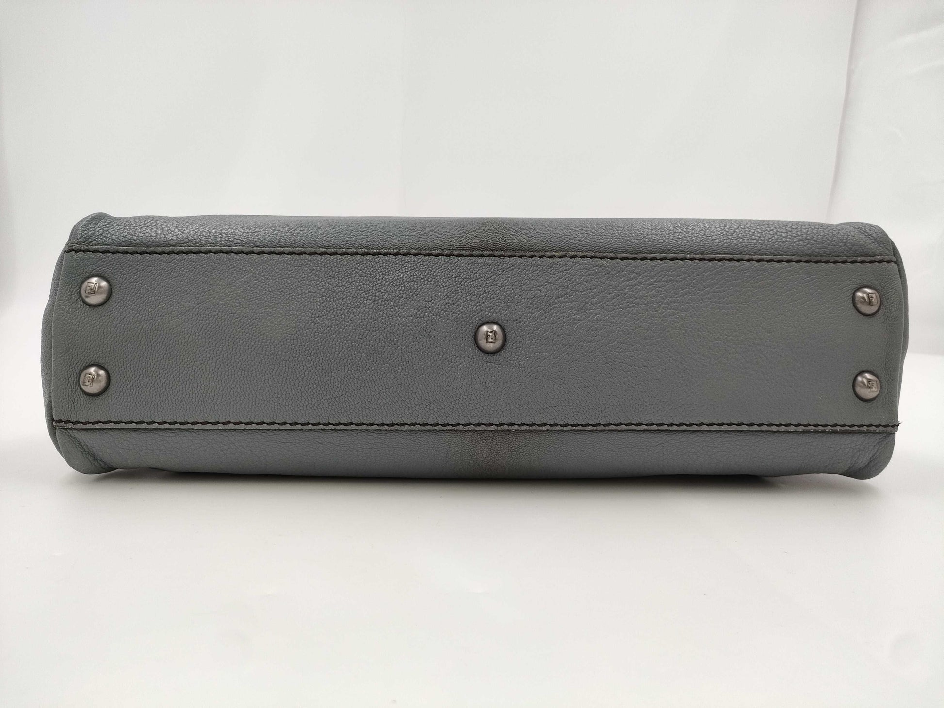 FENDI Peekaboo 2-way shoulder handbag in gray