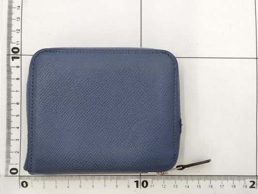 HERMES Azap Silkin Compact Wallet with C Stamp