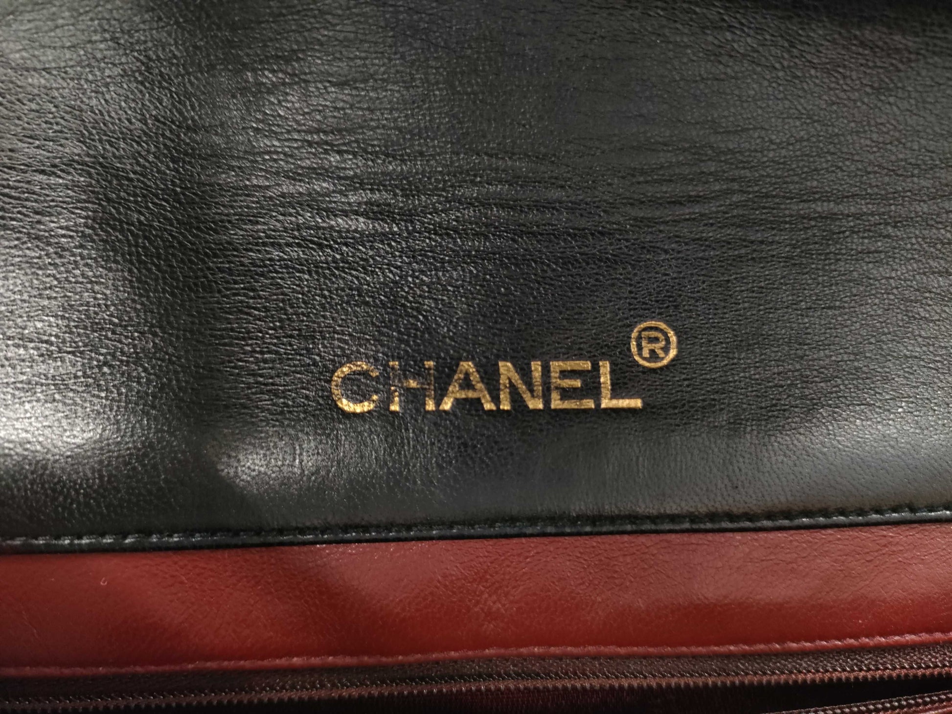 CHANEL Full Flap Matelasse Chain Shoulder Bag Lamb Shoulder Bag