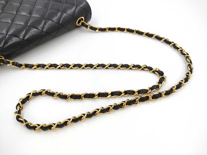 CHANEL Full Flap Matelasse Chain Shoulder Bag Lamb Shoulder Bag