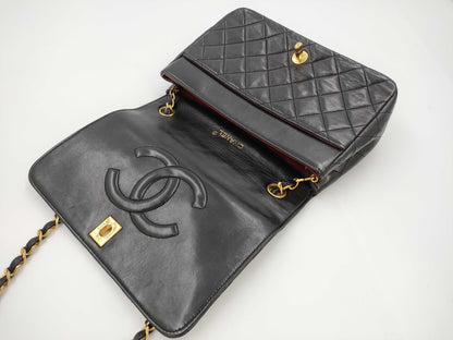 CHANEL Full Flap Matelasse Chain Shoulder Bag Lamb Shoulder Bag