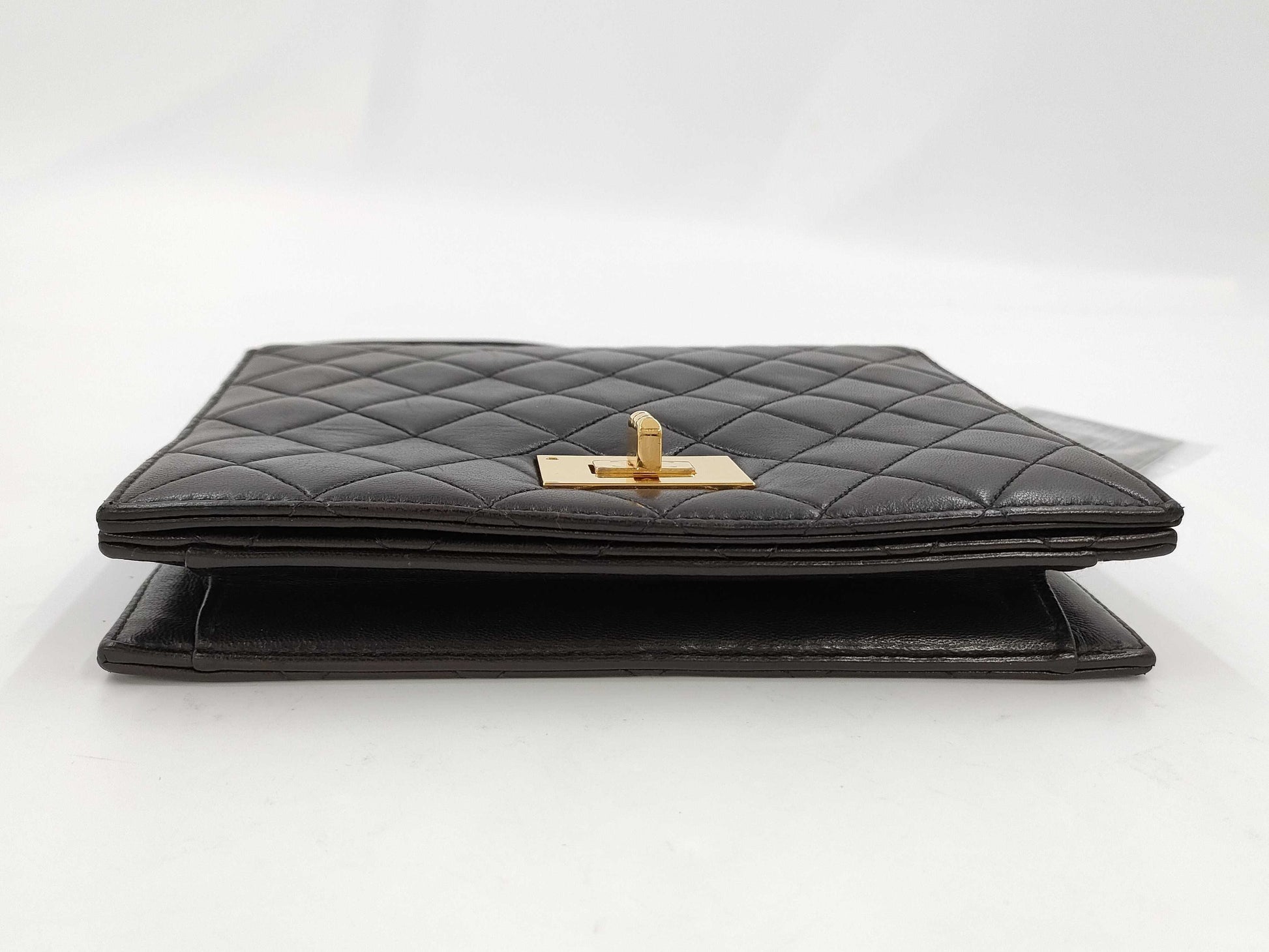 CHANEL Matelasse Square Handbag Lamb Handbag