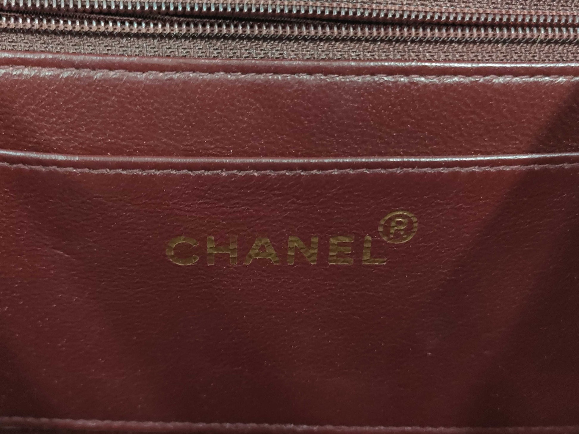 CHANEL Matelasse Square Handbag Lamb Handbag