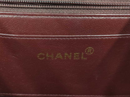 CHANEL Matelasse Square Handbag Lamb Handbag