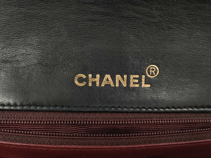 CHANEL Full Flap Matelasse Chain Shoulder Bag Lamb Shoulder Bag