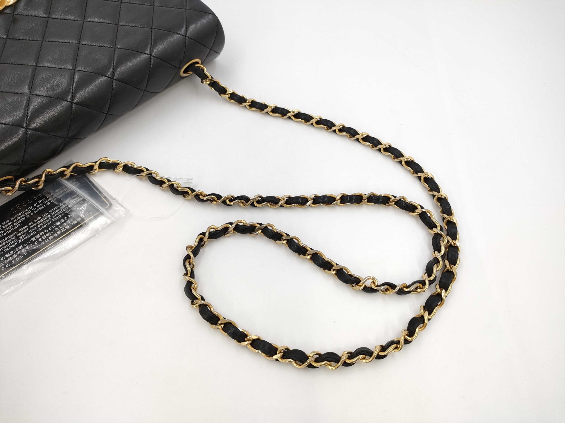 CHANEL Full Flap Matelasse Chain Shoulder Bag Lamb Shoulder Bag
