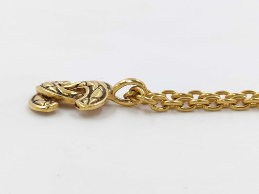 CHANEL Coco Matelasse Chain Necklace