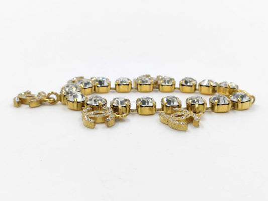 CHANEL Coco Rhinestone Charm Bracelet Bracelets & Bangles