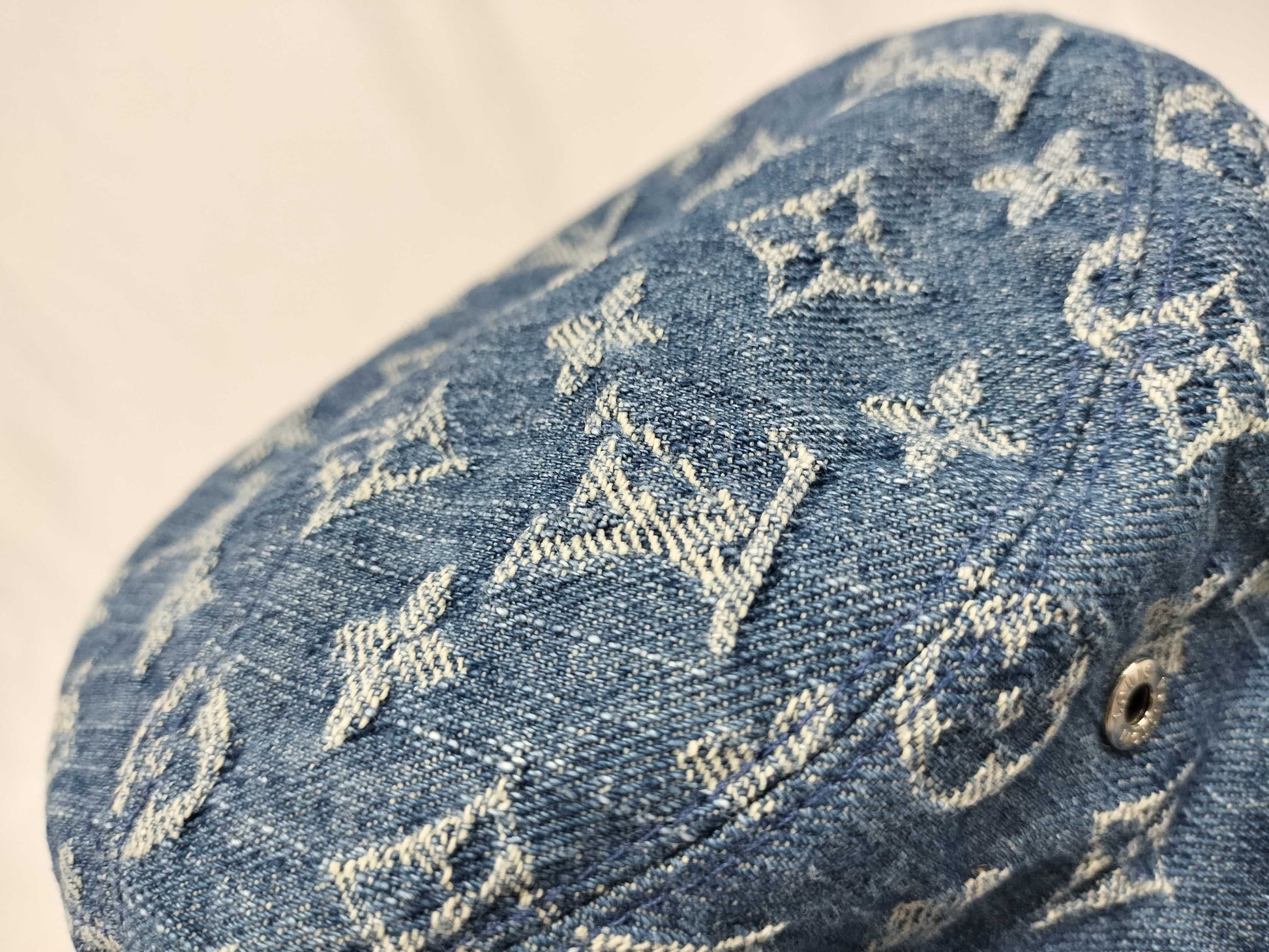 LOUIS VUITTON M78772 Bucket Hat Monogram Denim Other Apparel