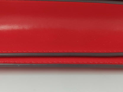 CELINE Classic Box Shoulder Bag Red Shoulder Bag