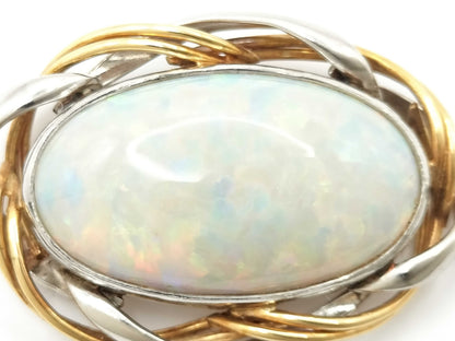 OP 9.26ct PT900/K18 8.6g Pendant Top 