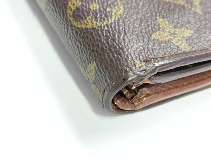 LOUIS VUITTON Monogram Louis Vuitton Monogram M61730 Porte-Monoviet-Tresor Wallet