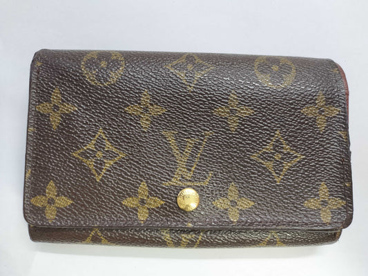 LOUIS VUITTON Monogram Louis Vuitton Monogram M61730 Porte-Monoviet-Tresor Wallet