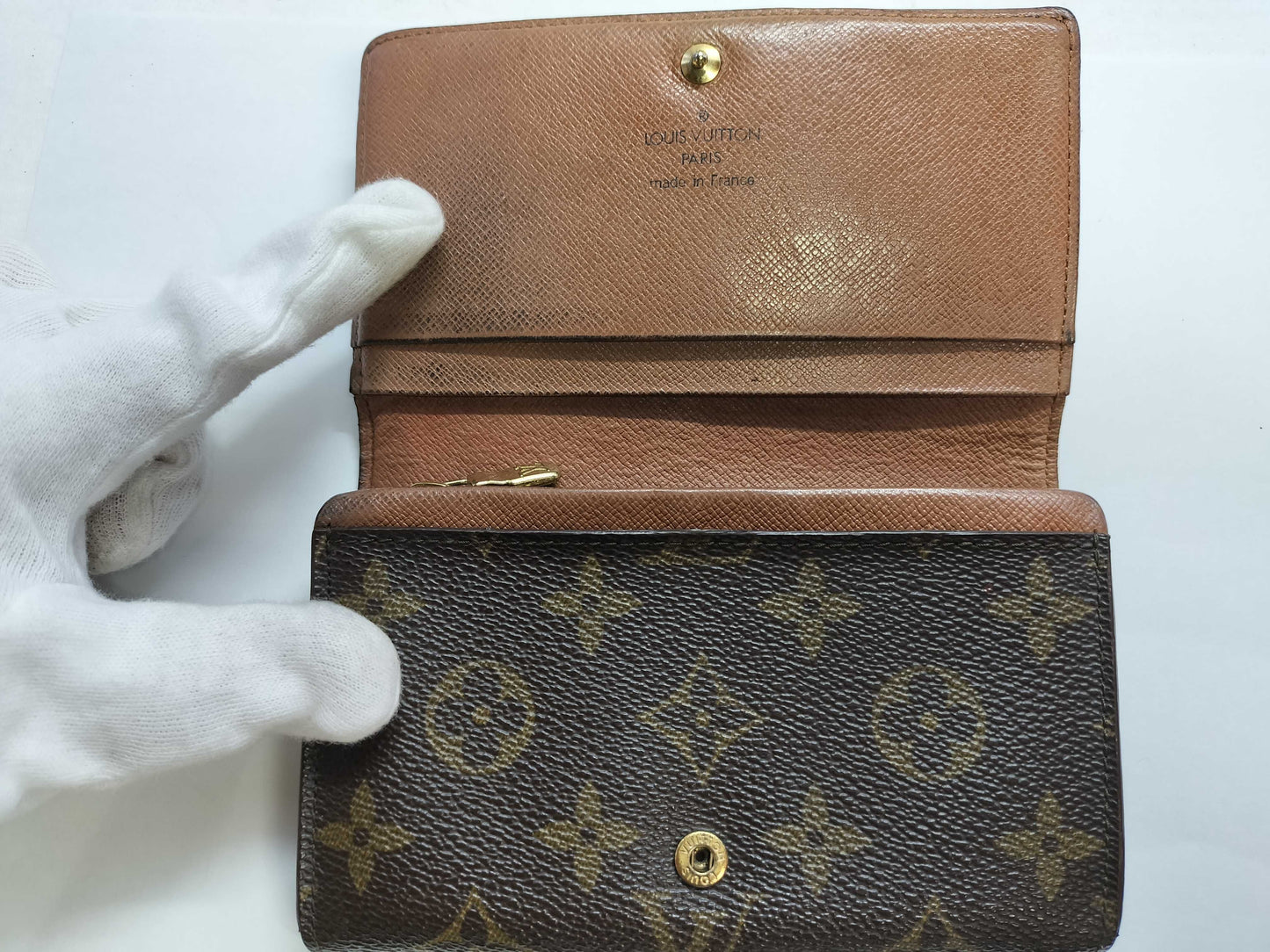 LOUIS VUITTON Monogram Louis Vuitton Monogram M61730 Porte-Monoviet-Tresor Wallet