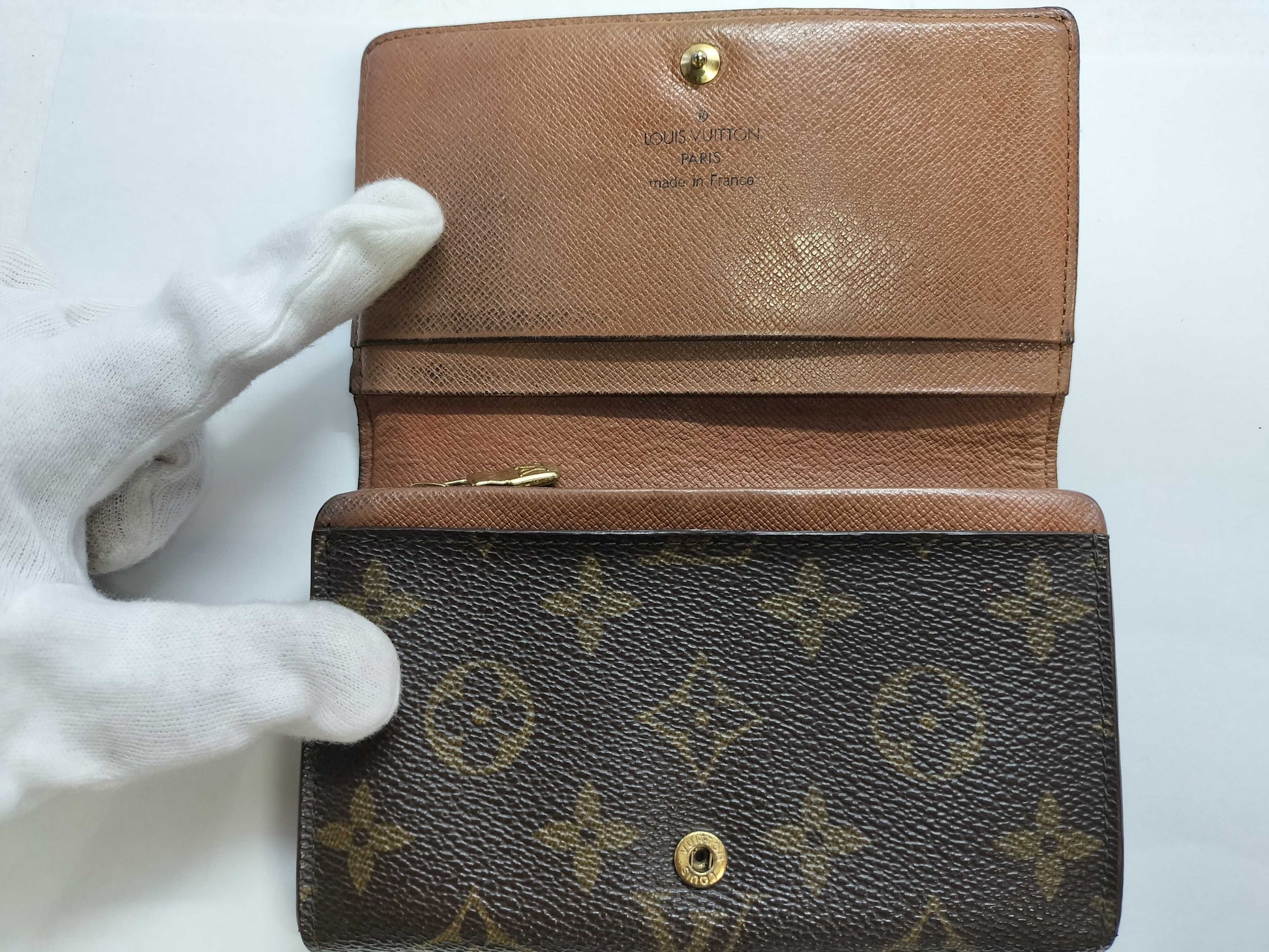 LOUIS VUITTON Monogram Louis Vuitton Monogram M61730 Porte-Monoviet-Tresor Wallet