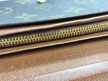 LOUIS VUITTON Monogram Louis Vuitton Monogram M61730 Porte-Monoviet-Tresor Wallet