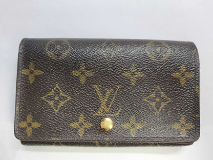 LOUIS VUITTON Monogram Louis Vuitton Monogram M61730 Porte-Monoviet-Tresor Wallet