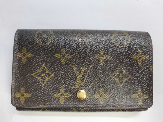 LOUIS VUITTON Monogram Louis Vuitton Monogram M61730 Porte-Monoviet-Tresor Wallet