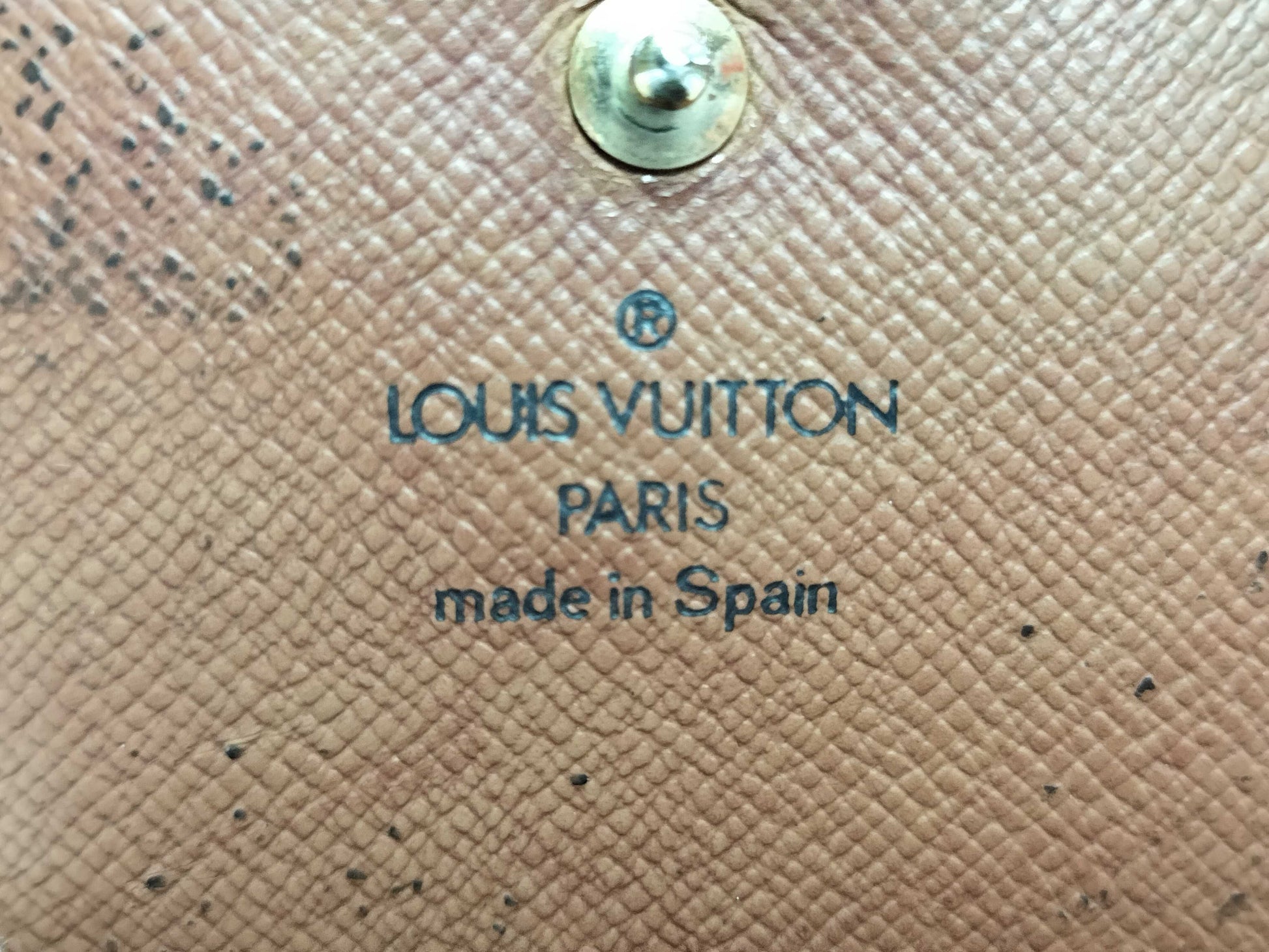 LOUIS VUITTON Monogram Louis Vuitton Monogram M61730 Porte-Monoviet-Tresor Wallet