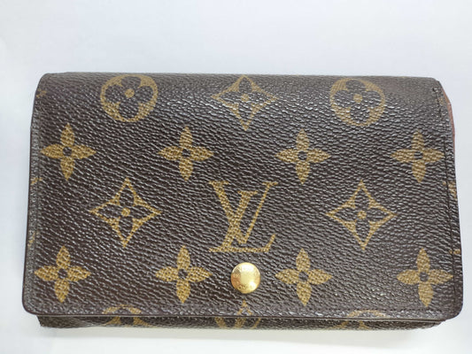 LOUIS VUITTON Monogram Louis Vuitton Monogram M61730 Porte-Monoviet-Tresor Wallet