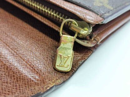 LOUIS VUITTON Monogram Louis Vuitton Monogram M61730 Porte-Monoviet-Tresor Wallet