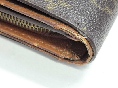 LOUIS VUITTON Monogram Louis Vuitton Monogram M61730 Porte-Monoviet-Tresor Wallet