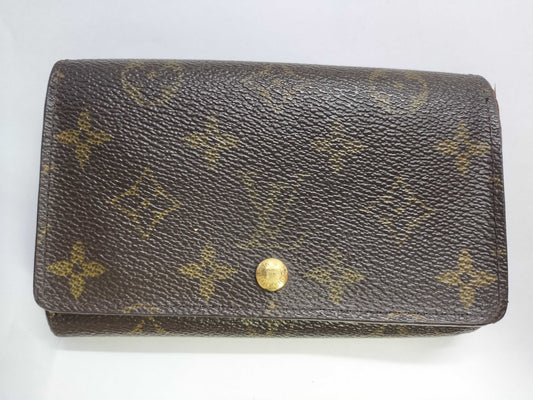 LOUIS VUITTON Monogram Louis Vuitton Monogram M61730 Porte-Monoviet-Tresor Wallet