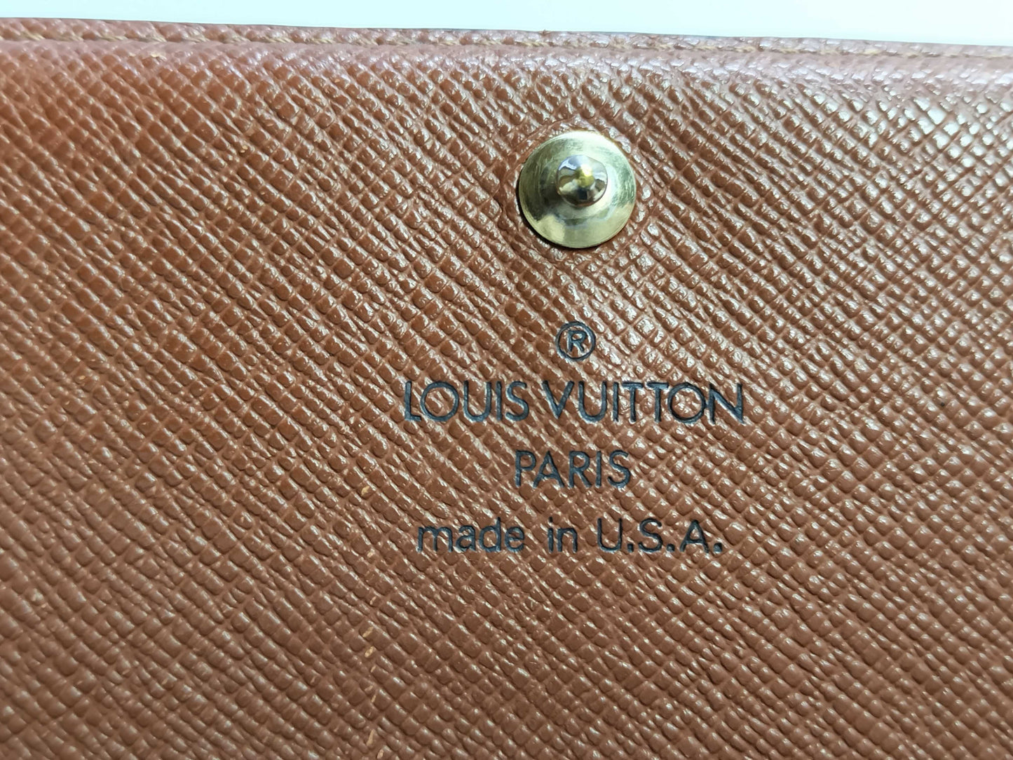 LOUIS VUITTON Monogram Louis Vuitton Monogram M61730 Porte-Monoviet-Tresor Wallet